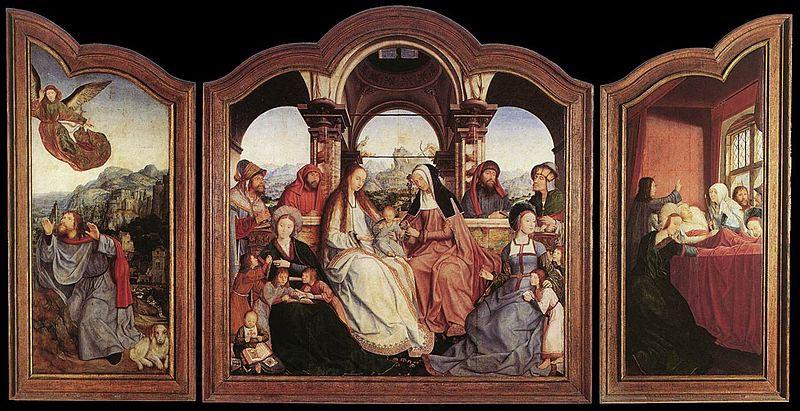 Quentin Matsys St Anne Altarpiece